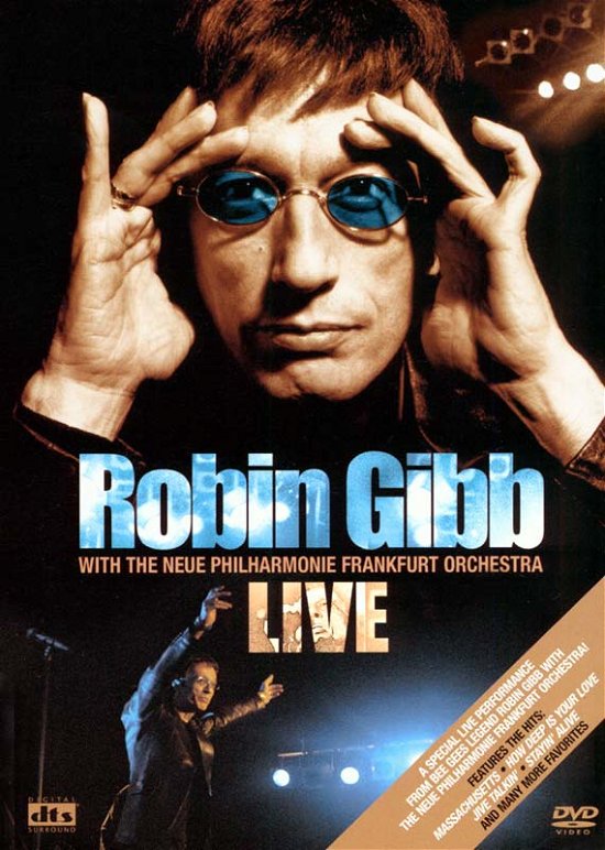 Cover for Robin Gibb · Robin Gibb-live with the Neu Frankfurth Orchestra (DVD) (2013)