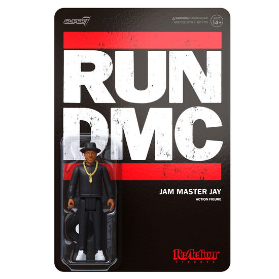 Run Dmc Reaction Figures - Jam Master Jay - Run Dmc - Produtos - SUPER 7 - 0840049816695 - 15 de março de 2022