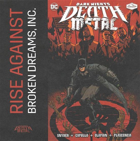 Broken Dreams, Inc. (dc - Dark Nights: Death Metal Versio) - Rise Against - Musikk - LOMA VISTA RECORDINGS - 0888072209695 - 16. juli 2021