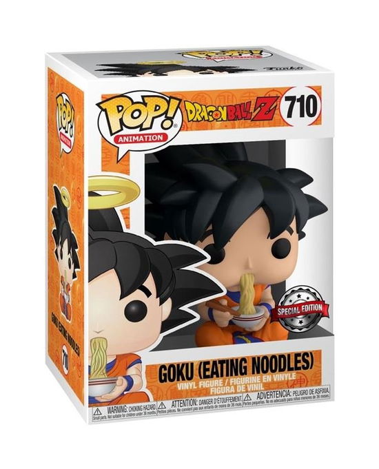 Cover for Dragon Ball Z: Funko Pop! Animation · Goku (Eating Noodles) (Vinyl Figure 710) (MERCH)