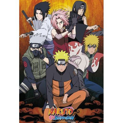 NARUTO SHIPPUDEN - Poster 91X61 - Groupe - Abystyle - Merchandise -  - 3700789204695 - February 7, 2019