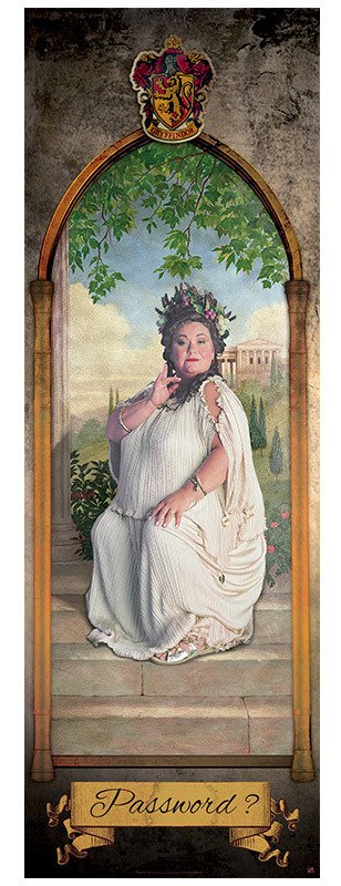 HARRY POTTER - Door Poster - The Fat Lady - 53x158 - P.Derive - Merchandise -  - 3700789259695 - 2020