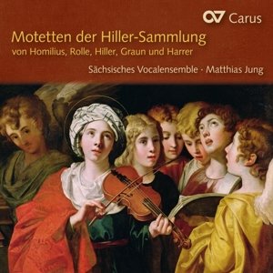 Cover for Harrer / Saxon Vocal Ensemble / Jung · Motetten Der Hiller-sammlung (CD) (2015)