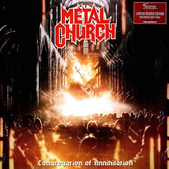 Congregation of Annihilation (Red / White Split Vinyl - Metal Church - Musik -  - 4251981703695 - 26. maj 2023