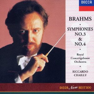 Cover for Riccardo Chailly · Brahms:symphonies No.3 &amp; No.4 (CD) [Japan Import edition] (2003)