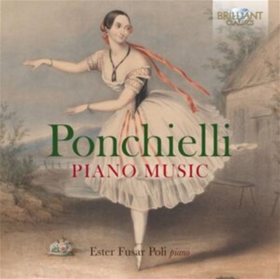 Ponchielli: Piano Music - Ester Fusar Poli - Music - BRILLIANT CLASSICS - 5028421969695 - August 25, 2023