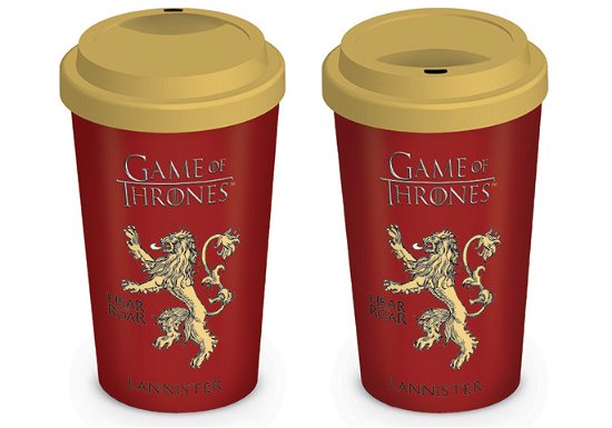 Game Of Thrones House Lannister - Travelmugs - Merchandise - Pyramid Posters - 5050574228695 - February 7, 2019