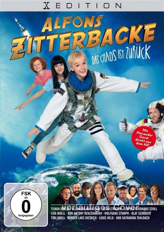 Cover for Tilman Döbler,alexandra Maria Lara,devid... · Alfons Zitterbacke: Das Chaos Ist Zurück (DVD) (2019)