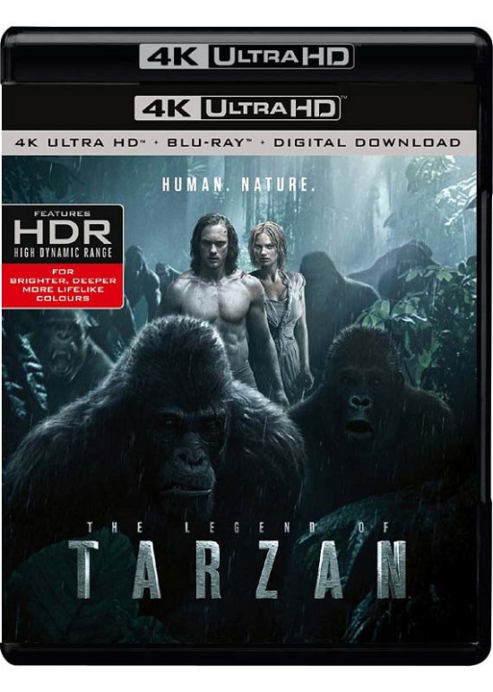Cover for The Legend Of Tarzan (4K Ultra HD) (2016)