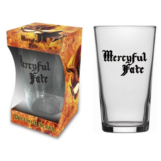 Don't Break the Oath (Beer Glass) - Mercyful Fate - Merchandise - PHM - 5055339792695 - 28 oktober 2019
