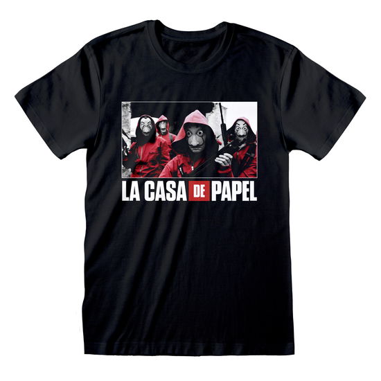 Cover for Terminal · Casa De Papel (La): Photo And Logo (T-Shirt Unisex Tg. S) (MERCH)