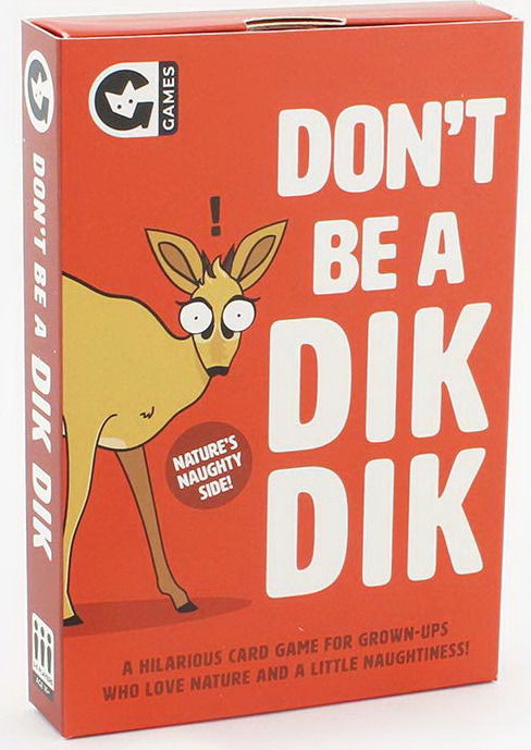 Cover for Dont Be A Dik Dik Card Game  Boardgames · Don't Be A Dik Dik (MERCH) (2024)