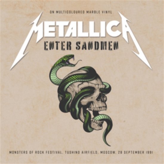 Enter Sandmen (Multi Coloured Marble Vinyl) - Metallica - Musik - CODA PUBLISHING LIMITED - 5060918812695 - 21 april 2023