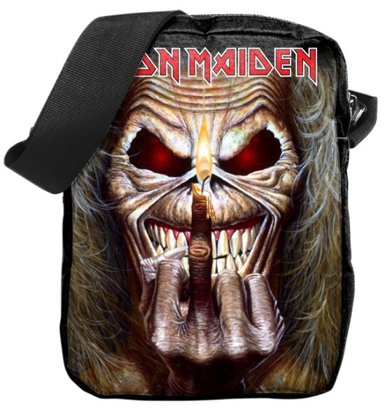 Iron Maiden Middle Finger (Crossbody Bag) - Iron Maiden - Produtos - ROCK SAX - 5060937961695 - 10 de outubro de 2022