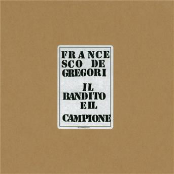 Cover for Francesco De Gregori · Il Bandito E Il Camione (CD)