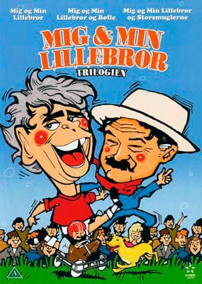 Cover for Mig og Min Lillebror · Trilogien (DVD) (2014)