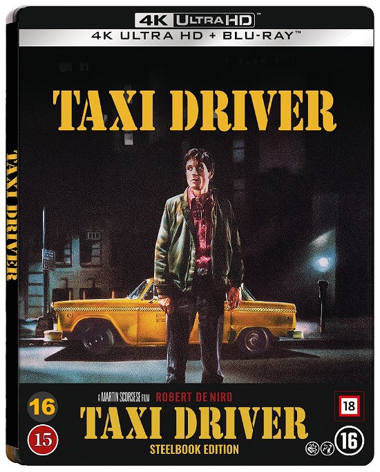 Cover for Martin Scorsese · Taxi Driver (4K Ultra HD/BD) [Limited Steelbook edition] (2024)