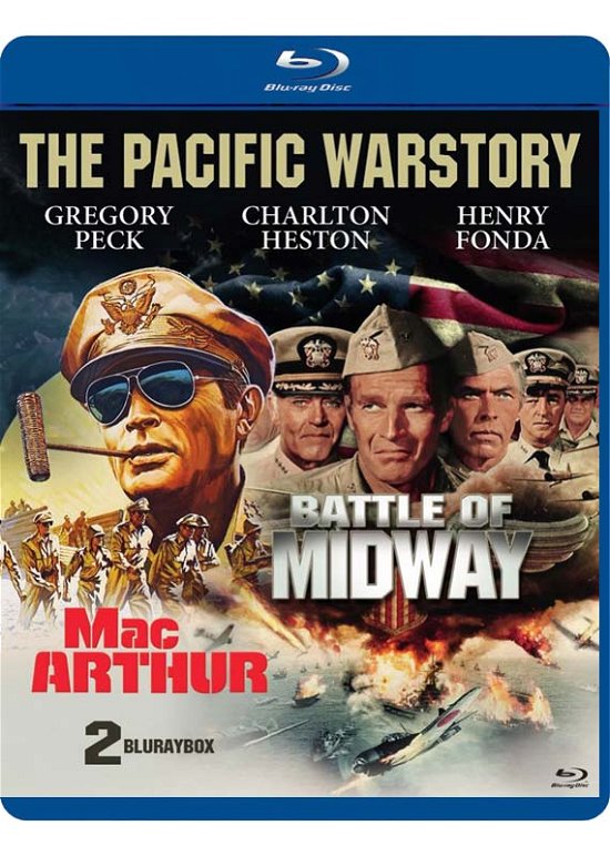 Cover for MacArthur / Midway (Blu-ray) (2022)
