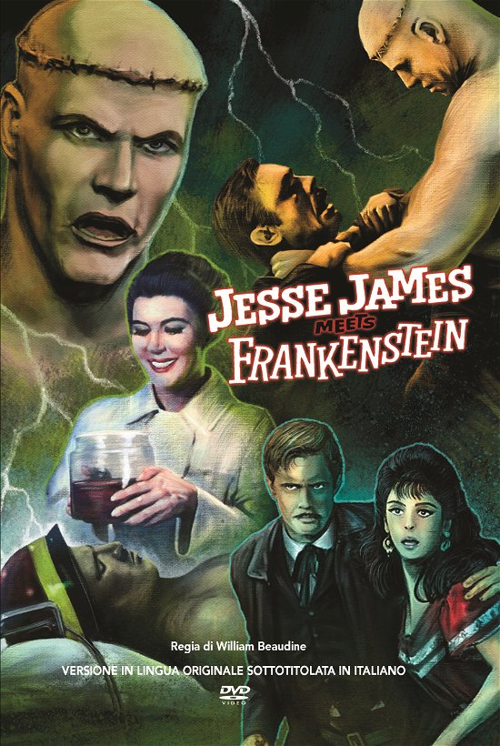 Cover for Jesse James Meets Frankenstein (DVD) (2022)