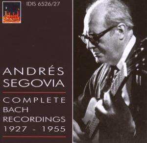 Cover for Bach Johann Sebastian · Segovia Andres: Complete Bach (CD) (2007)