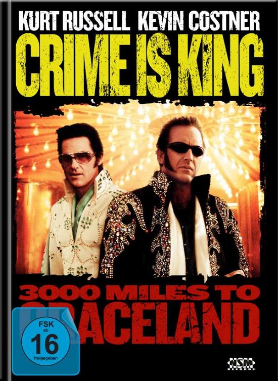 Cover for Demian Lichtenstein · Crime is King - 3000 Miles to Graceland (Blu-ray + (Blu-ray) (2022)