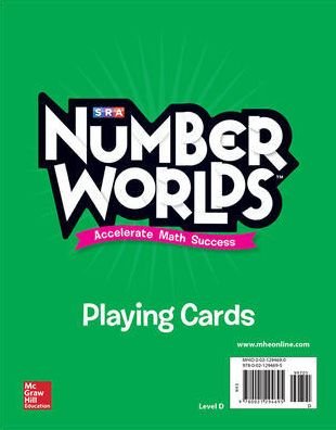 Number Worlds Level d Playing Cards - Griffin - Bøger - McGraw-Hill Education - 9780021294695 - 12. december 2013