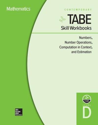 Cover for Contemporary · TABE Skill Workbooks Level D (Spiral Book) (2010)