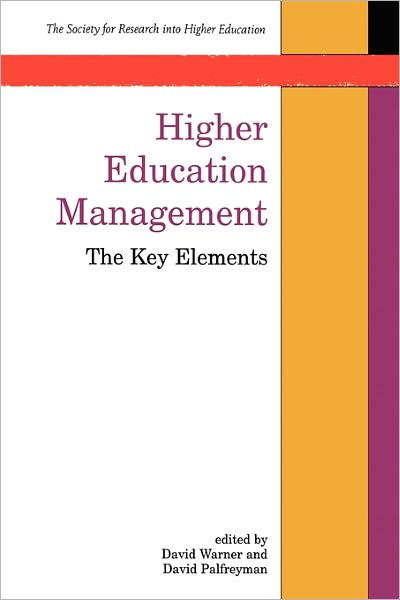 Cover for David Warner · Higher Education Management (Taschenbuch) (1996)