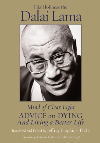 Cover for His Holiness the Dalai Lama · Mind of Clear Light: Advice on Living Well and Dying Consciously (Paperback Book) (2004)