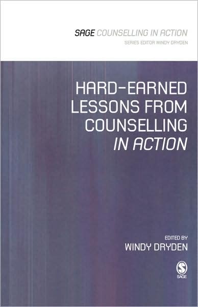 Cover for Windy Dryden · Hard-Earned Lessons from Counselling in Action - Counselling in Action Series (Paperback Book) (1992)