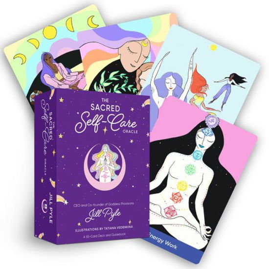The Sacred Self-Care Oracle: A 55-Card Deck and Guidebook - Jillian Pyle - Livros - Hay House Inc - 9781401958695 - 4 de fevereiro de 2020