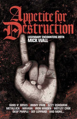 Cover for Mick Wall · Appetite for Destruction (Paperback Book) (2010)