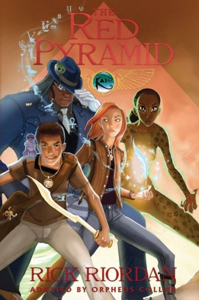 Cover for Rick Riordan · The Red Pyramid: the Graphic Novel (Kane Chronicles) (Taschenbuch) [First Thus edition] (2012)