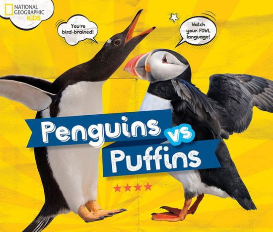 Cover for Julie Beer · Penguins vs. Puffins - Animals (Hardcover Book) (2017)