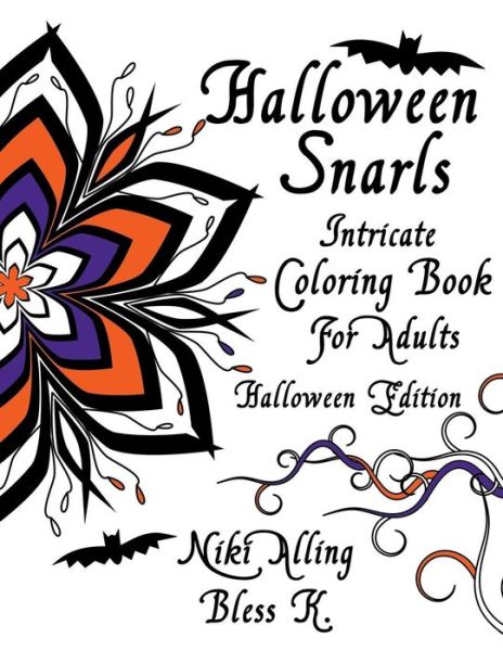 Cover for Niki Alling · Halloween Snarls: Intricate Coloring Book for Adults (Paperback Book) (2015)