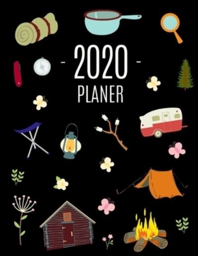 Cover for Eiche Presse · Camping Planer 2020 (Paperback Bog) (2020)