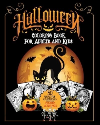 Halloween Coloring Book - Endless Journals - Libros - Independently Published - 9781708239695 - 14 de noviembre de 2019