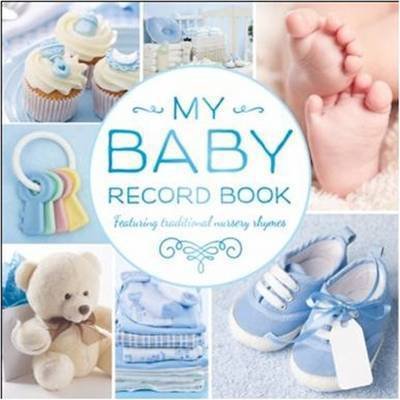 Cover for Hinkler Books · My Baby Record Book (2015 Blue Ed) - Baby Record (Book) (2014)