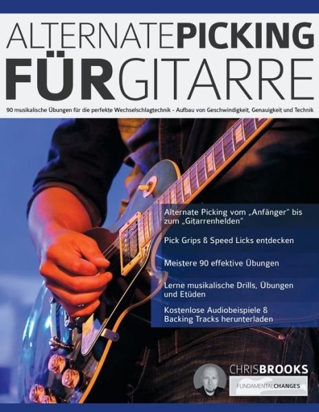 Cover for Chris Brooks · Alternate Picking fur Gitarre (Paperback Book) (2021)