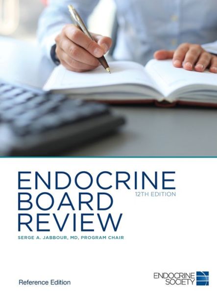 Cover for Endocrine Board Review: Reference Edition (Hardcover Book) [12 Revised edition] (2020)