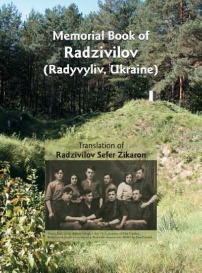 Cover for Ya'acov Adini · Memorial Book of Radzivilov (Innbunden bok) (2018)