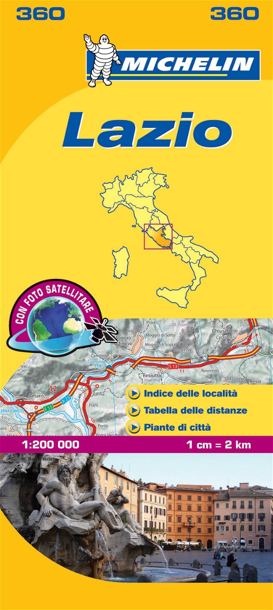 Michelin Local Map: Lazio - Michelin - Böcker - Michelin - 9782067126695 - 31 december 2018