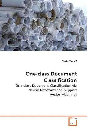 Cover for Yousef · One-class Document Classificatio (Book)