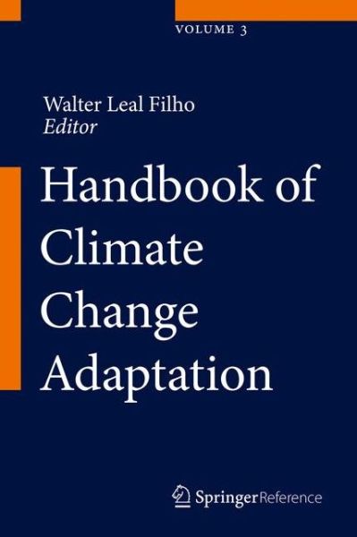 Cover for Walter Leal Filho · Handbook of Climate Change Adaptation (Gebundenes Buch) [2015 edition] (2015)