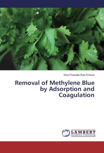 Cover for Siva Prasada Rao Krosuri · Removal of Methylene Blue by Adsorption and Coagulation (Paperback Bog) (2014)