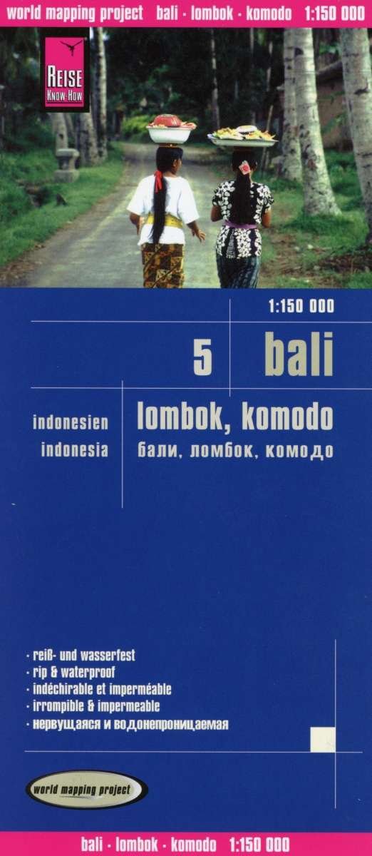 Cover for Reise Know-How · World Mapping Project: Bali, Lombok &amp; Komodo (Trykksaker) (2016)