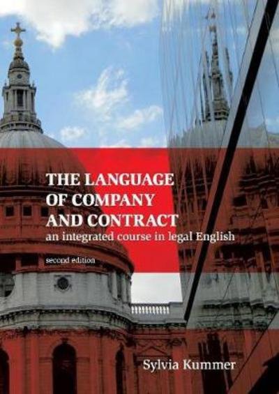 Cover for Kummer · The Language of Company and Cont (Bog) (2017)