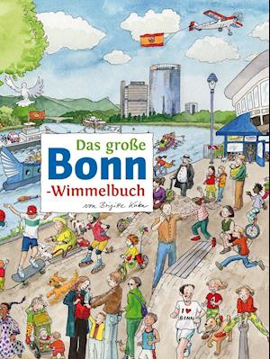 Cover for Brigitte Kuka · Das große BONN-Wimmelbuch (Board book) (2016)