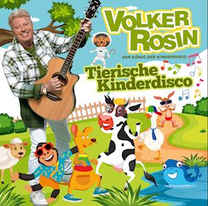 Cover for Volker Rosin · Tierische Kinderdisco (Audiobook (płyta CD)) (2024)