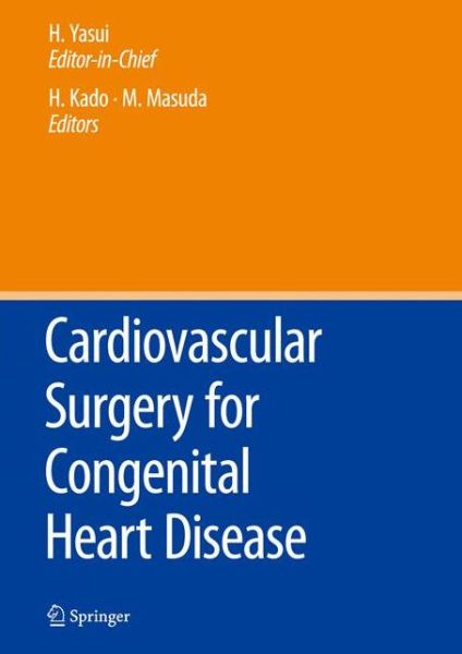 Cover for Cardiovascular Surgery for Congenital Heart Disease (Hardcover Book) [2010 edition] (2009)